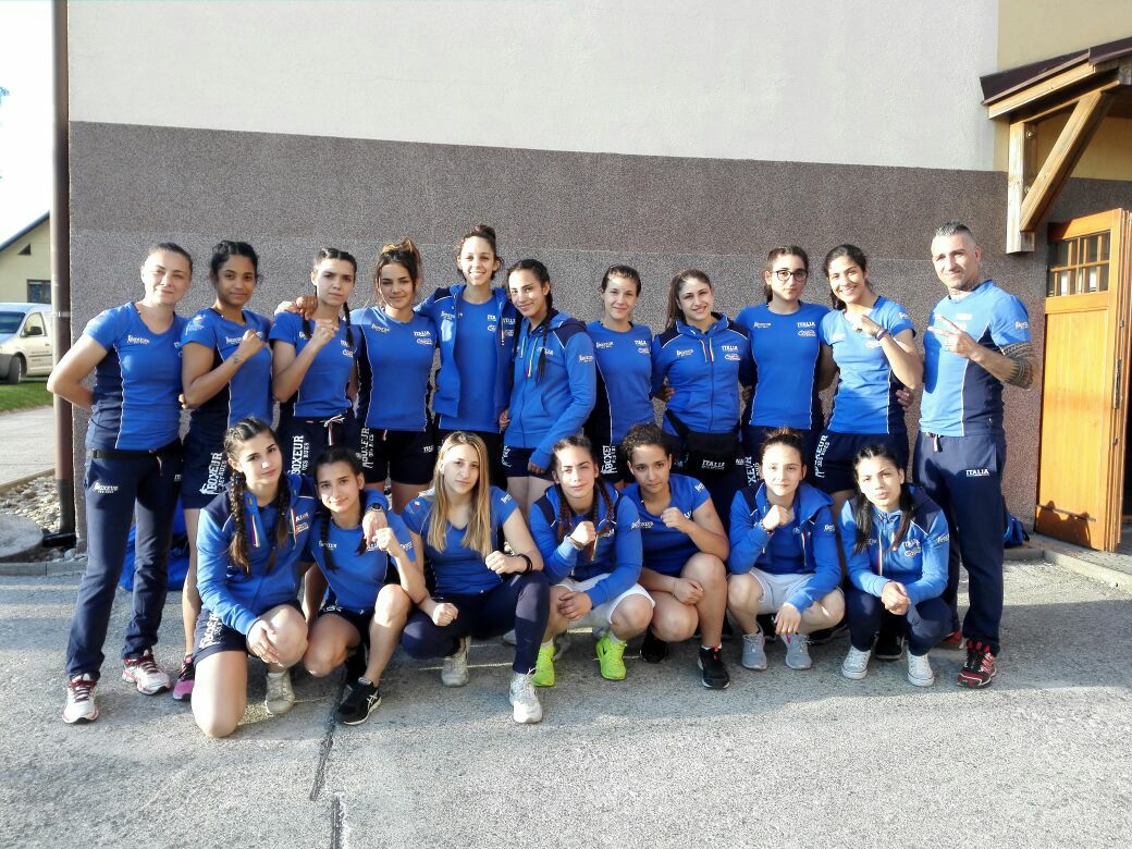 Nazionale junior femminile con Rebecca Nicoli fb